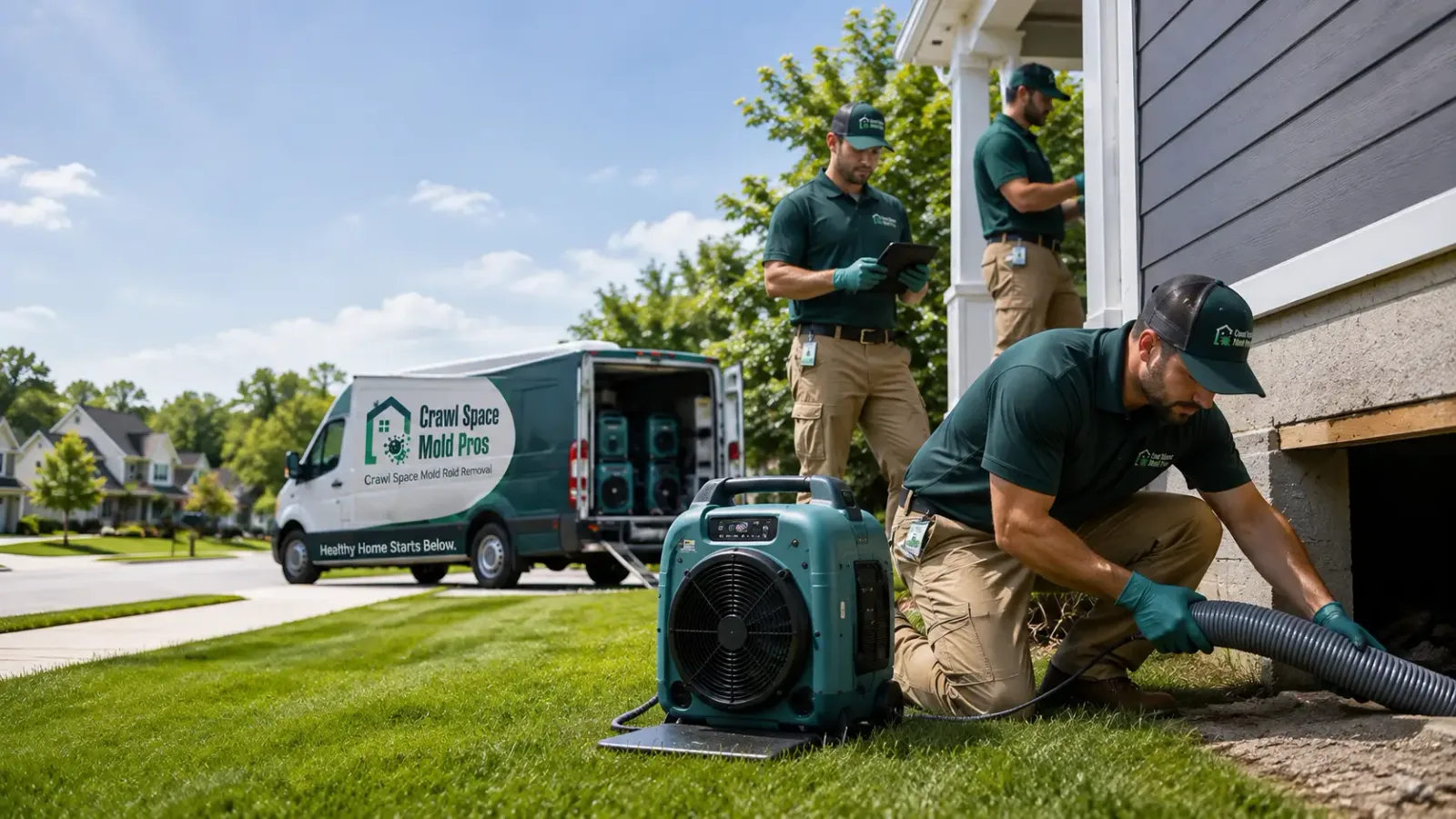 Crawl Space Mold Removal in Humphrey, NE